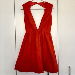 ASOS red dress
